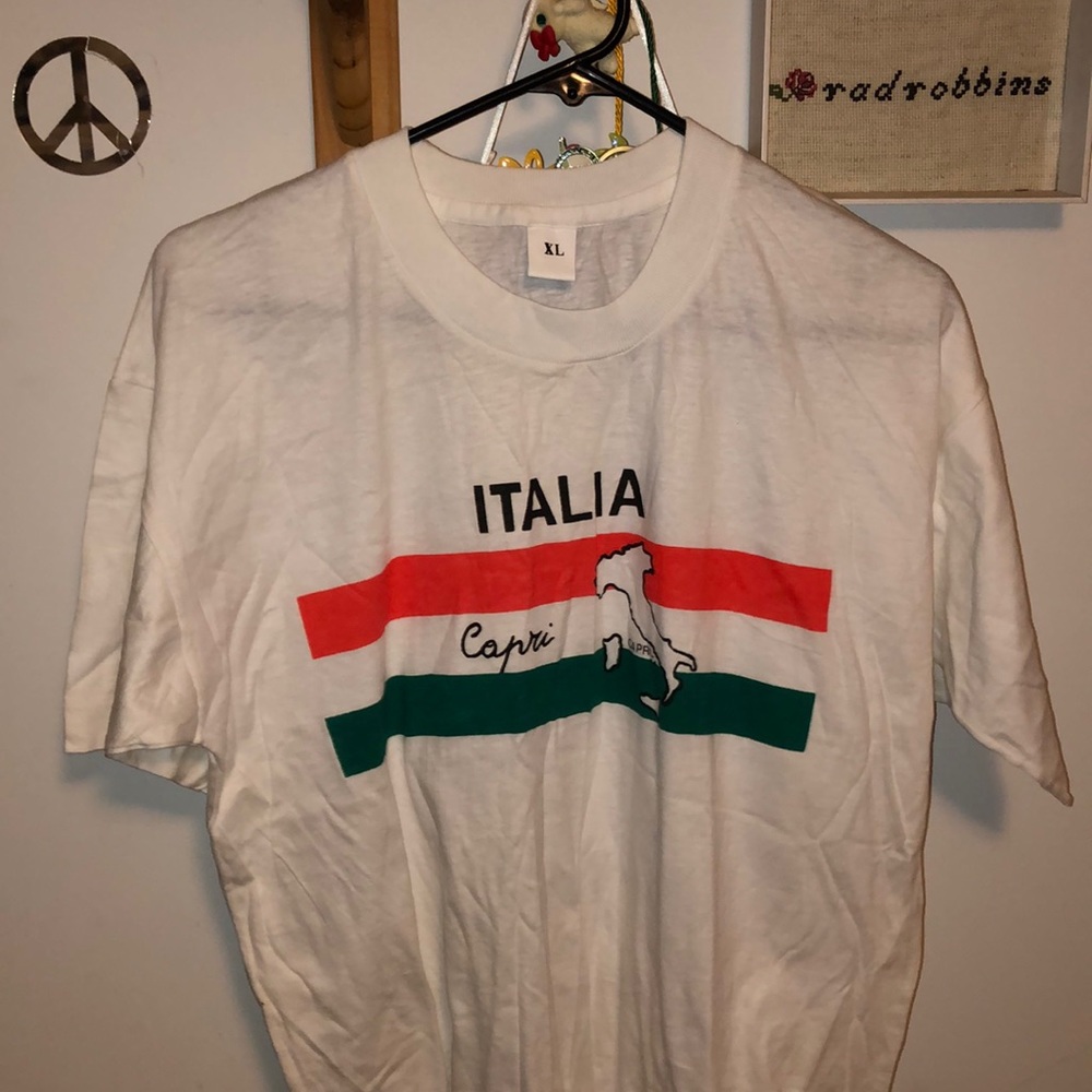 Vintage Single Stitch Italia Tee - Picture 2 of 2